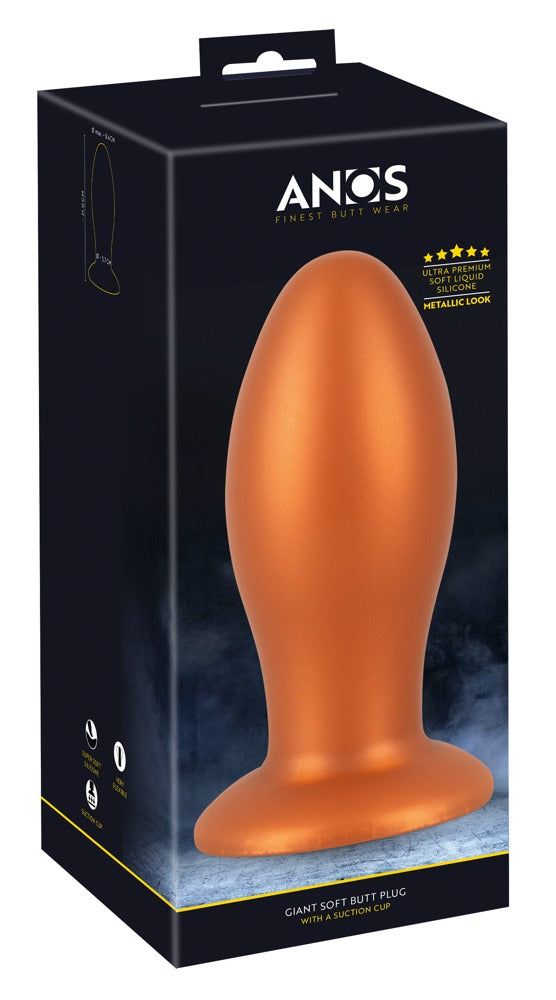 Plug Anal Macio com ventosa