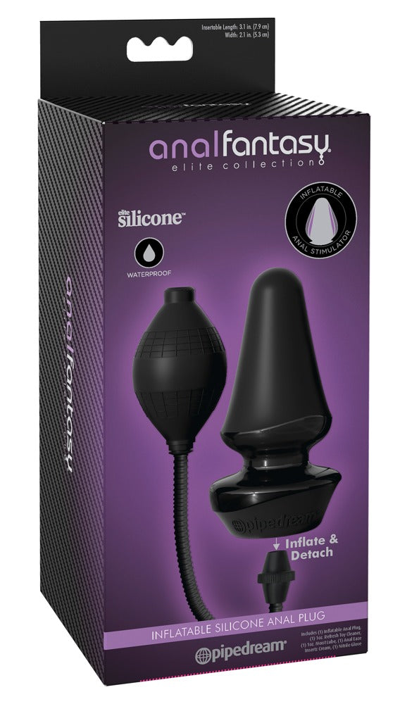 Tapa-rabo de Silicone Insuflável