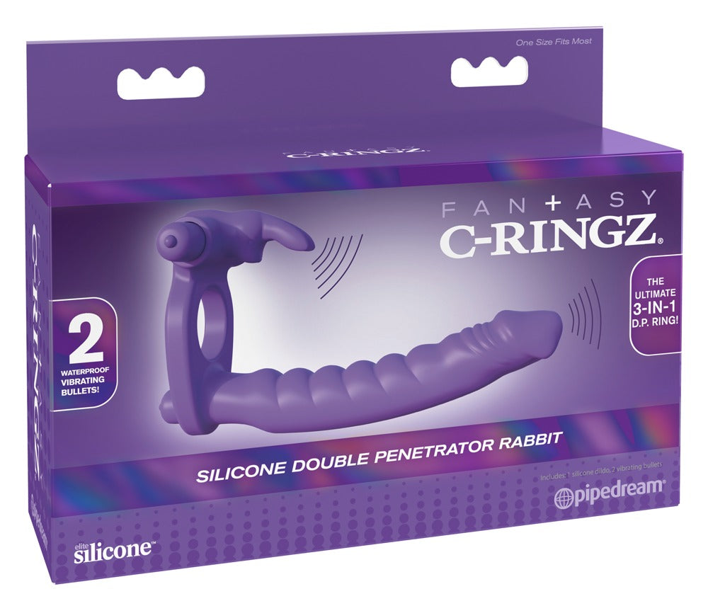 Coelho Duplo Penetrator de Silicone