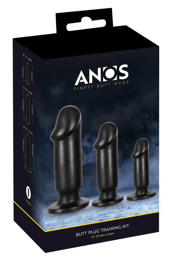 Kit de Treino com Plug Anal