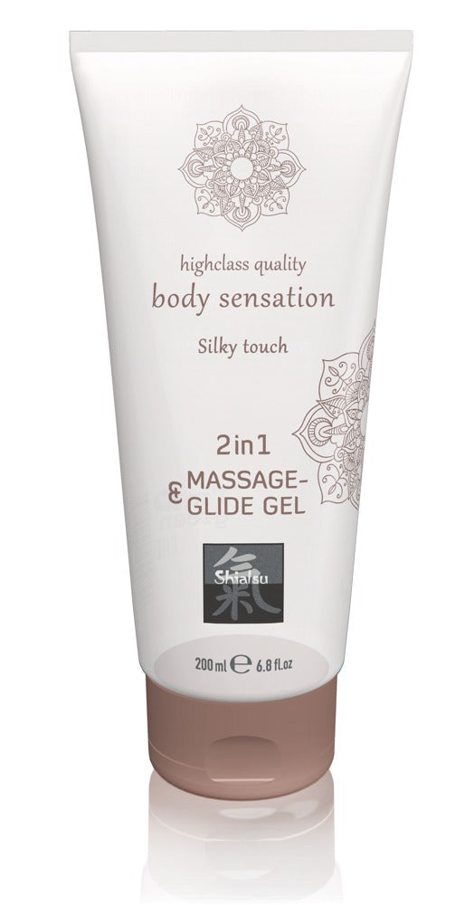 Gel de Massagem e Deslizamento 2 em 1 Toque Sedoso