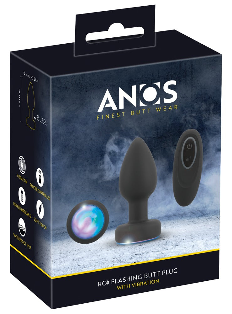 Plug Anal Vibratório com Comando à Distância