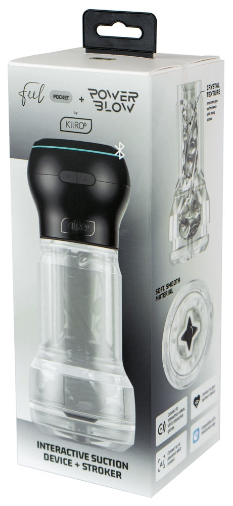 Feel Pocket Stroker Crystal + Combo PowerBlow