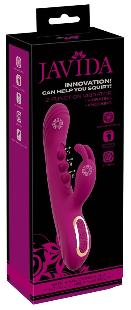Vibrador com 2 Funções e Jato