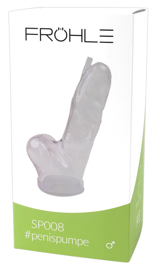 SP008 Cilindro de Pénis Realista L transparente