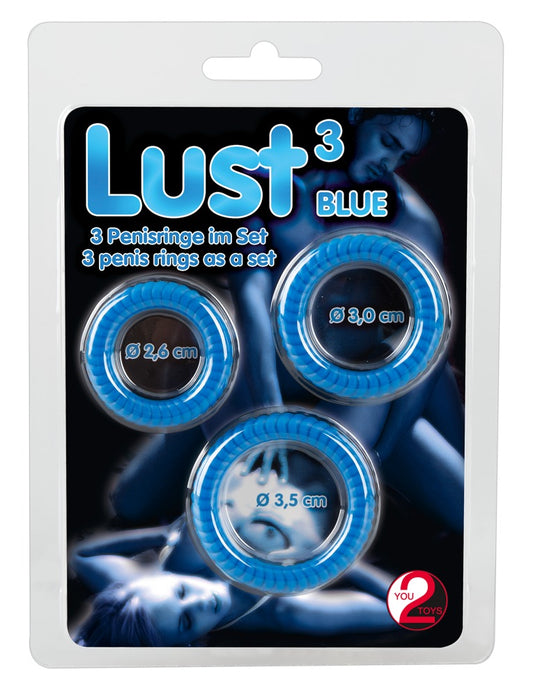 Trio de Anéis Penianos Lust