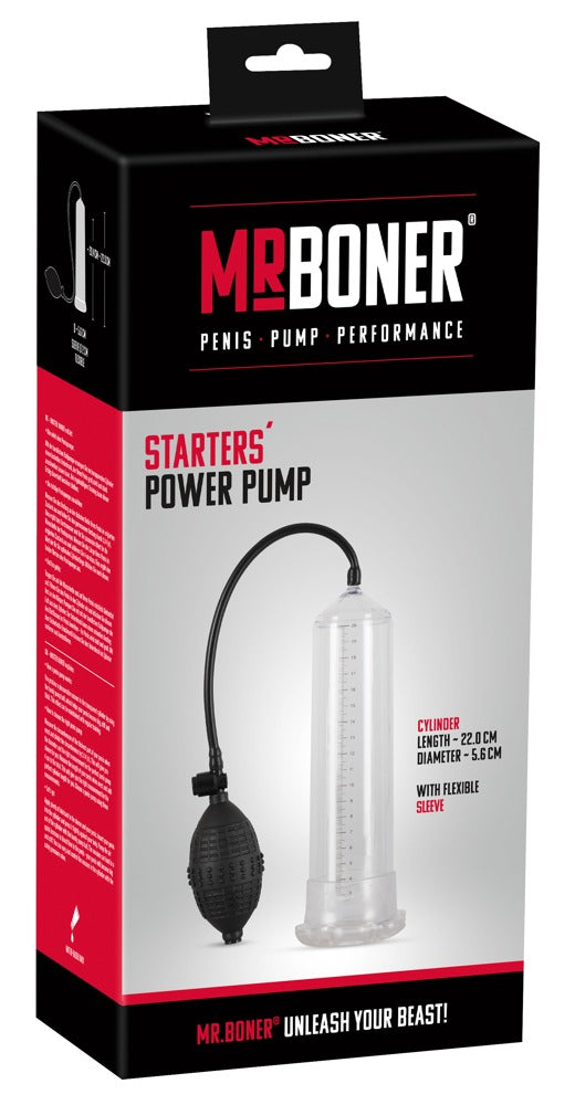 Bomba para Potência de Ereção Mister Boner Starters