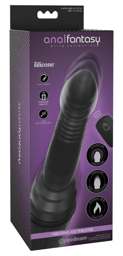 Vibrador propulsor anal