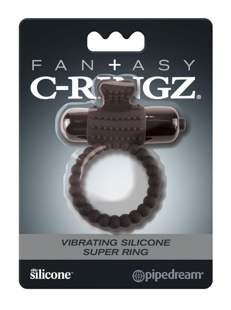 Anel Vibratório de Silicone Super