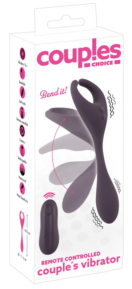 Vibrador de Casal Telecomandado
