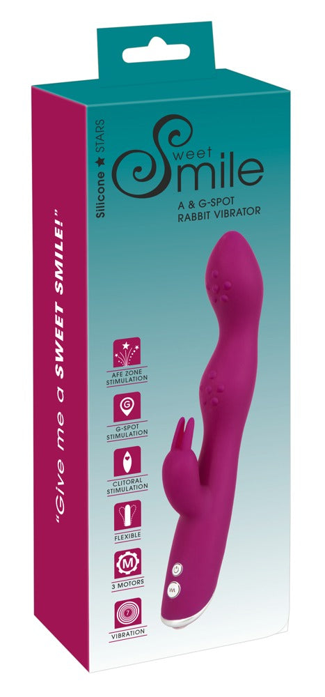 Vibrador de Coelhinha G-Spot A & G