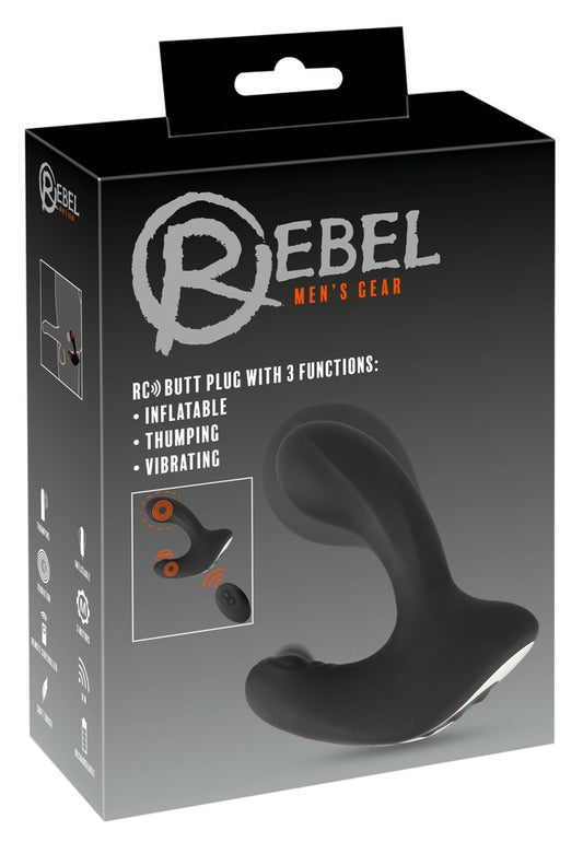 Plug Anal RC com 3 funções