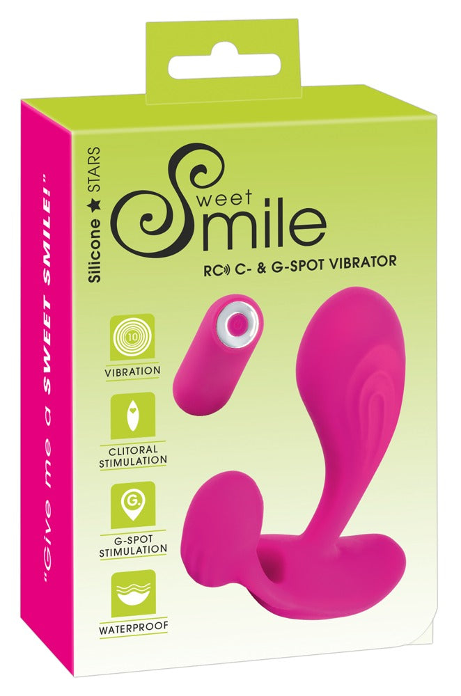Vibrador RC G-Spot e C-Spot