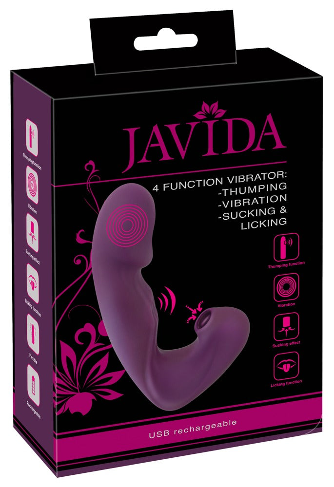 Vibrador de 4 Funções