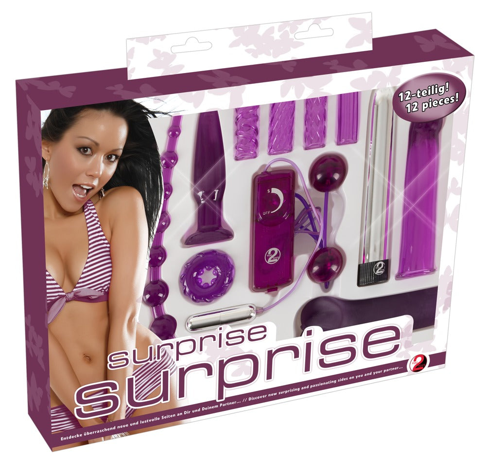 Conjunto de Brinquedos Sexuais »Surpresa Surpresa«