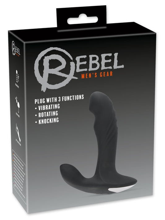 Rebel Plug com Estimulador de Períneo