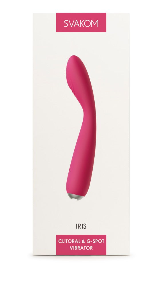 Vibrador de Ponto G Iris Plum Red