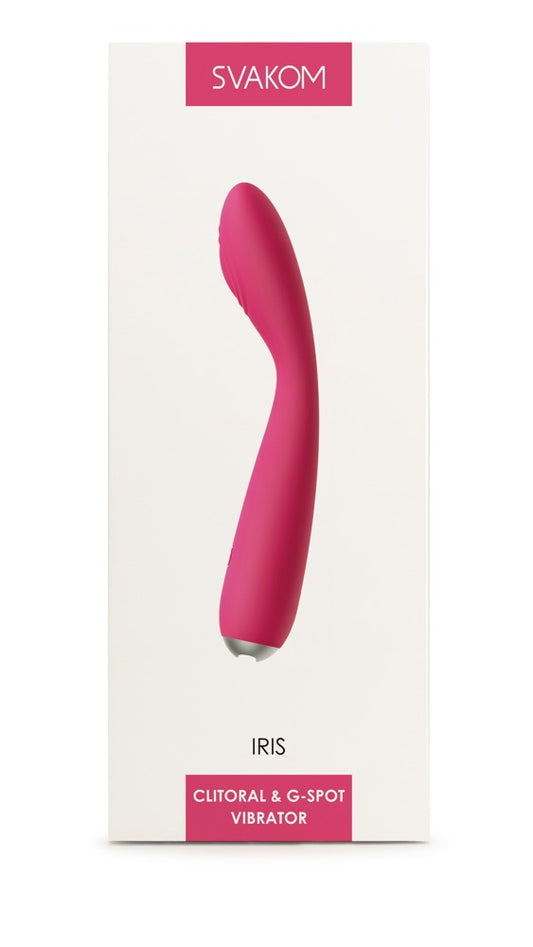 Vibrador de Ponto G Iris Plum Red