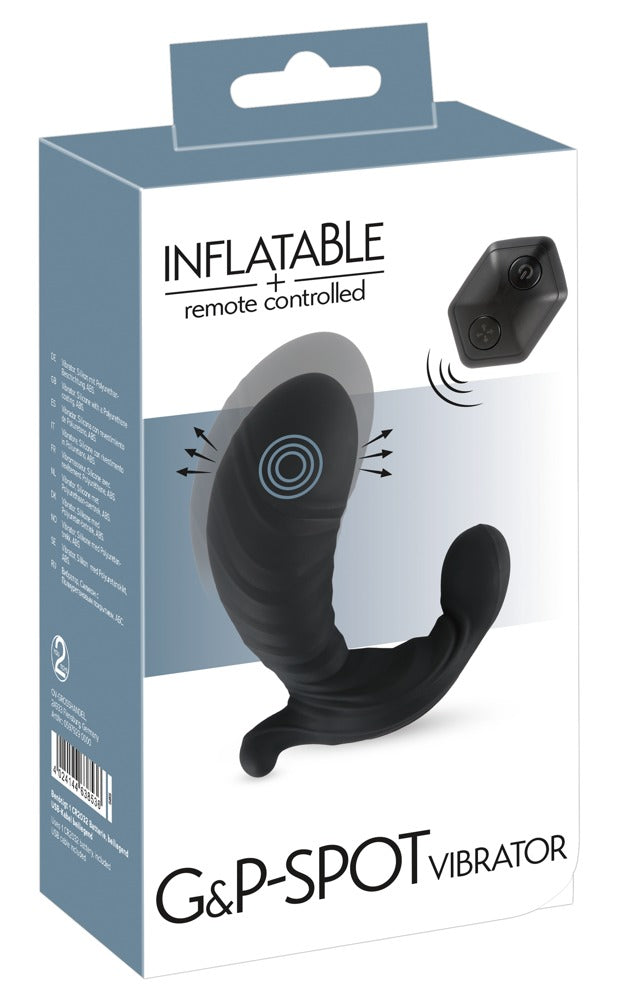Vibrador Ponto G&P Insuflável + RC