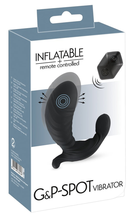 Vibrador Ponto G&P Insuflável + RC