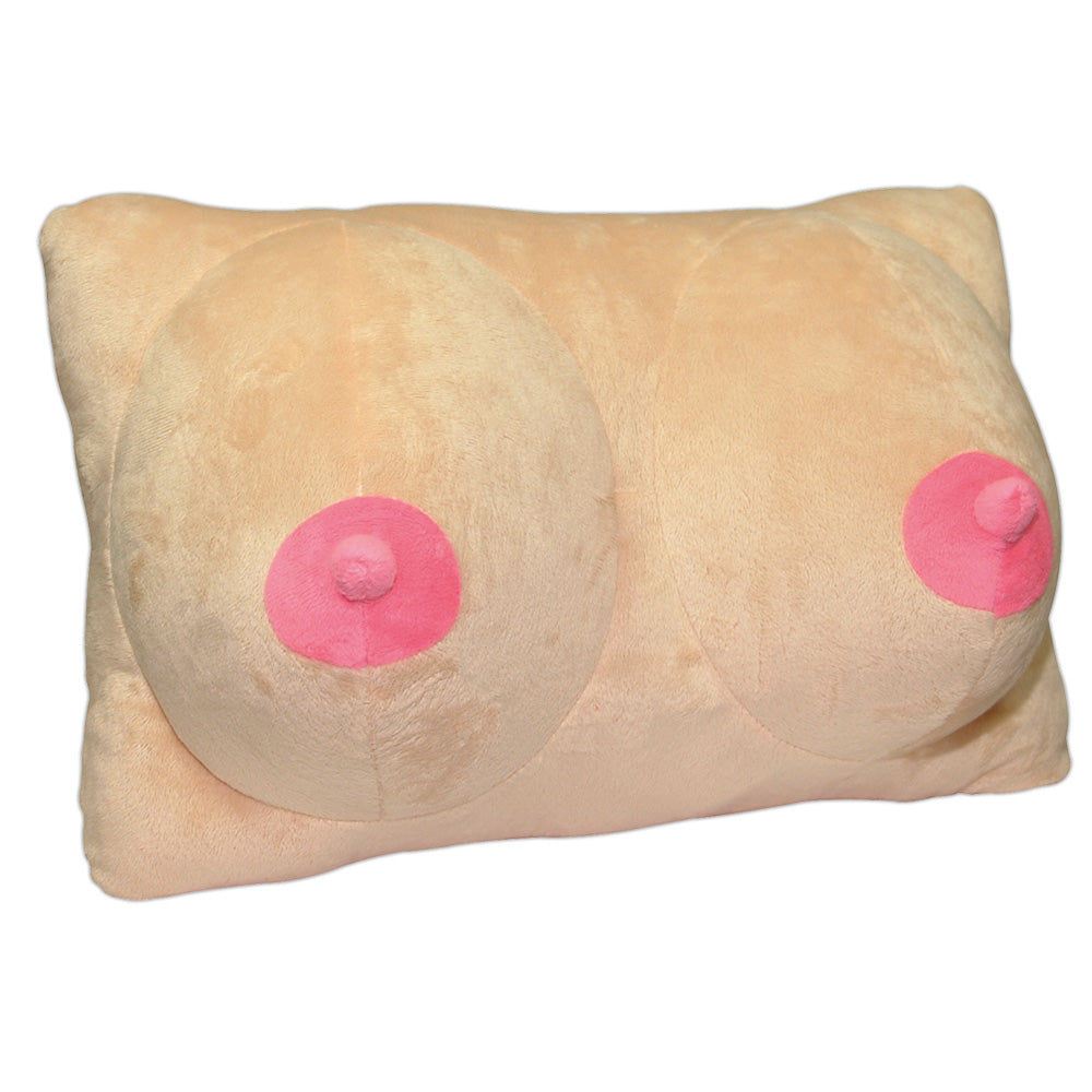 Almofada de Peluche em Forma de Seios