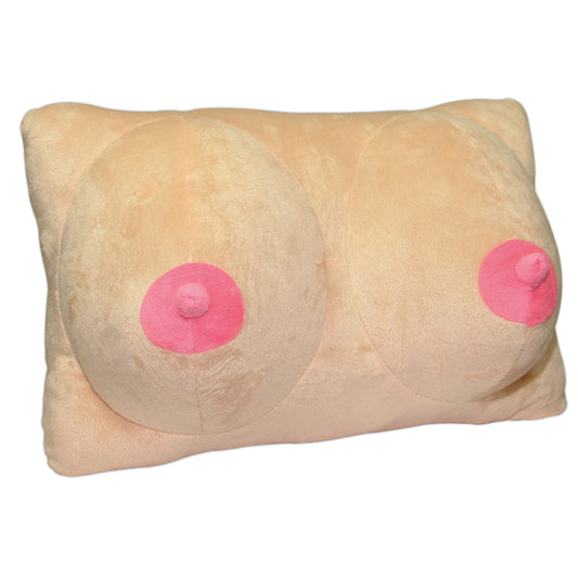 Almofada de Peluche em Forma de Seios