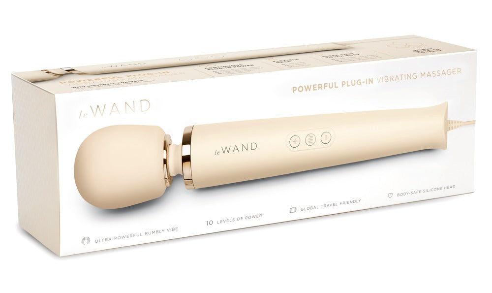 Potente Massajador Vibratório de Ligação à Corrente