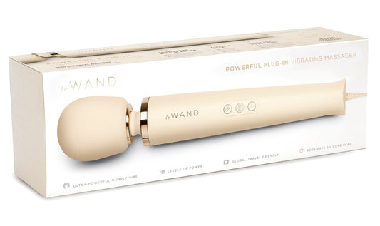 Potente Massajador Vibratório de Ligação à Corrente
