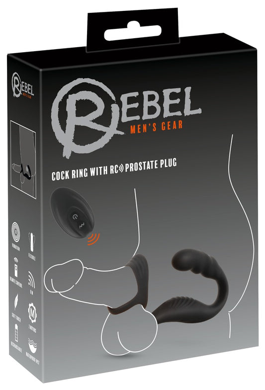 Anel Peniano com Plug Prostático RC
