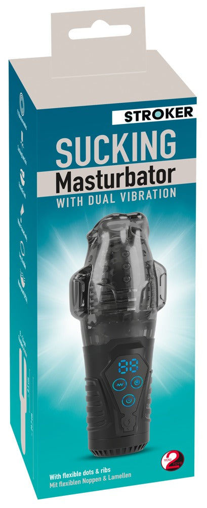 Masturbador de Sucção com Vibração Dupla
