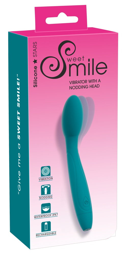 Vibrator with a Nodding Head