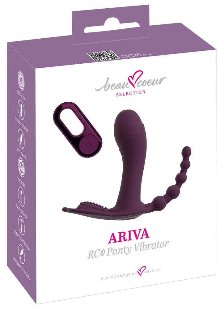 Vibrador ARIVA RC em Formato de Cueca