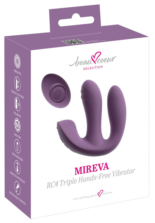Vibrador Mãos-Livres Triplo MIREVA RC